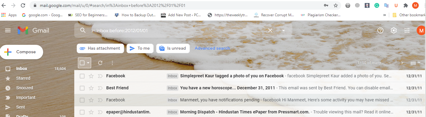 Archive Old Emails in Gmail Account